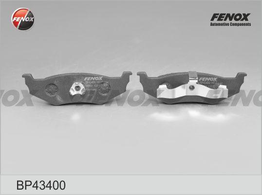 Fenox BP43400 - Гальмівні колодки, дискові гальма autozip.com.ua