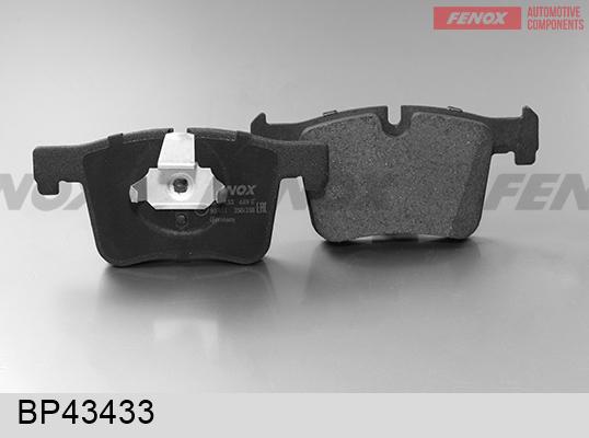 Fenox BP43433 - Гальмівні колодки, дискові гальма autozip.com.ua