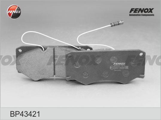 Fenox BP43421 - Гальмівні колодки, дискові гальма autozip.com.ua