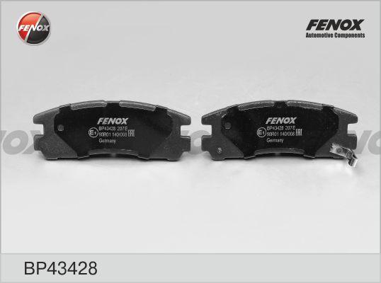 Fenox BP43428 - Гальмівні колодки, дискові гальма autozip.com.ua