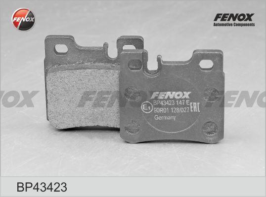 Fenox BP43423 - Гальмівні колодки, дискові гальма autozip.com.ua