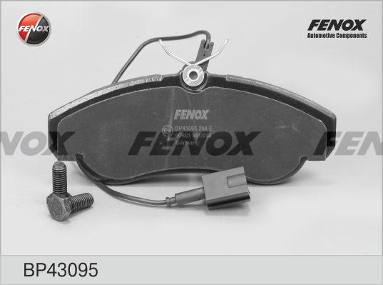 Fenox BP43095 - Гальмівні колодки, дискові гальма autozip.com.ua