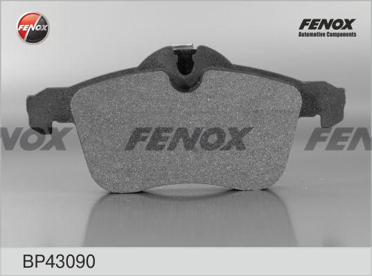 Fenox BP43090 - Гальмівні колодки, дискові гальма autozip.com.ua