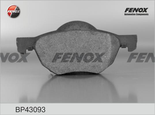 Fenox BP43093 - Гальмівні колодки, дискові гальма autozip.com.ua