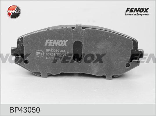 Fenox BP43050 - Гальмівні колодки, дискові гальма autozip.com.ua