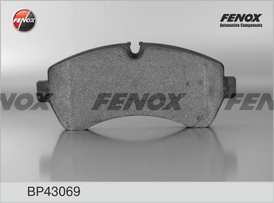 Fenox BP43069 - Гальмівні колодки, дискові гальма autozip.com.ua