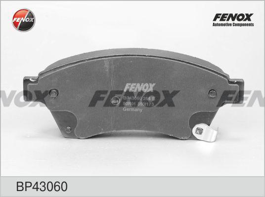 Fenox BP43060 - Гальмівні колодки, дискові гальма autozip.com.ua