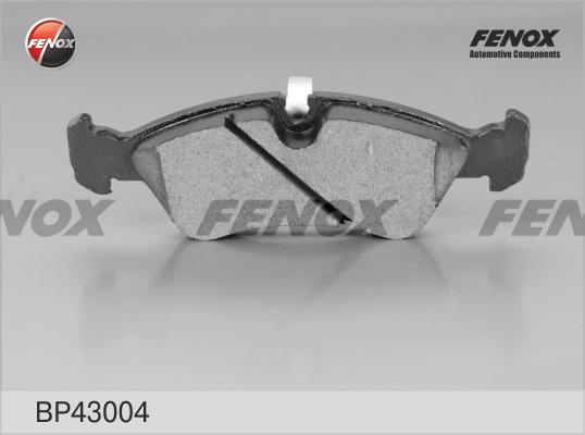 Fenox BP43004 - Гальмівні колодки, дискові гальма autozip.com.ua