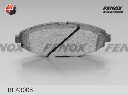 Fenox BP43006 - Гальмівні колодки, дискові гальма autozip.com.ua