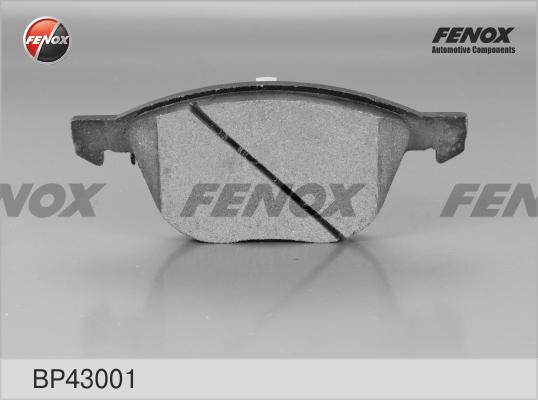 Fenox BP43001 - Гальмівні колодки, дискові гальма autozip.com.ua