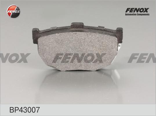Fenox BP43007 - Гальмівні колодки, дискові гальма autozip.com.ua