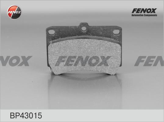Fenox BP43015 - Гальмівні колодки, дискові гальма autozip.com.ua