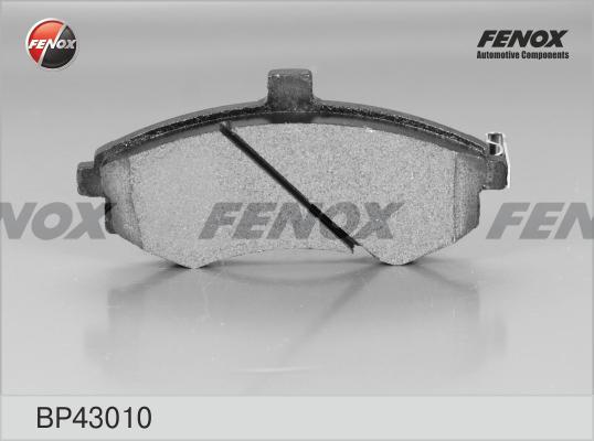 Fenox BP43010 - Гальмівні колодки, дискові гальма autozip.com.ua