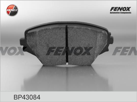 Fenox BP43084 - Гальмівні колодки, дискові гальма autozip.com.ua