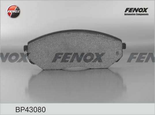 Fenox BP43080 - Гальмівні колодки, дискові гальма autozip.com.ua