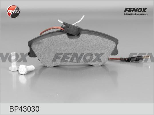 Fenox BP43030 - Гальмівні колодки, дискові гальма autozip.com.ua