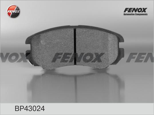 Fenox BP43024 - Гальмівні колодки, дискові гальма autozip.com.ua