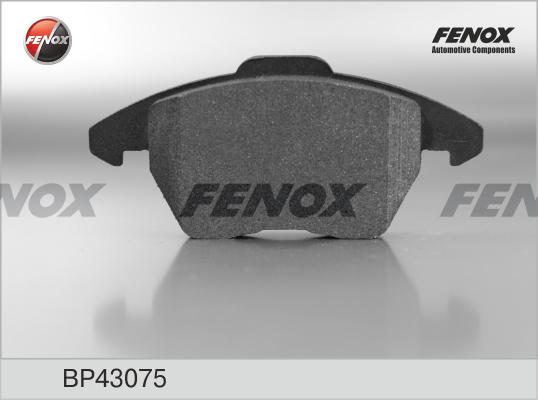 Fenox BP43075 - Гальмівні колодки, дискові гальма autozip.com.ua