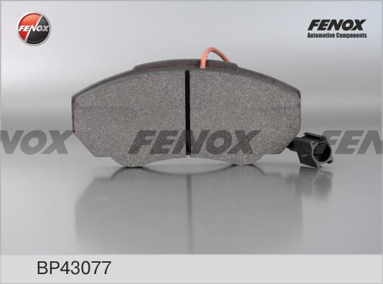 Fenox BP43077 - Гальмівні колодки, дискові гальма autozip.com.ua