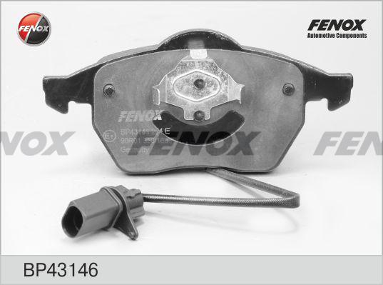 Fenox BP43146 - Гальмівні колодки, дискові гальма autozip.com.ua