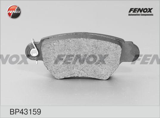 Fenox BP43159 - Гальмівні колодки, дискові гальма autozip.com.ua