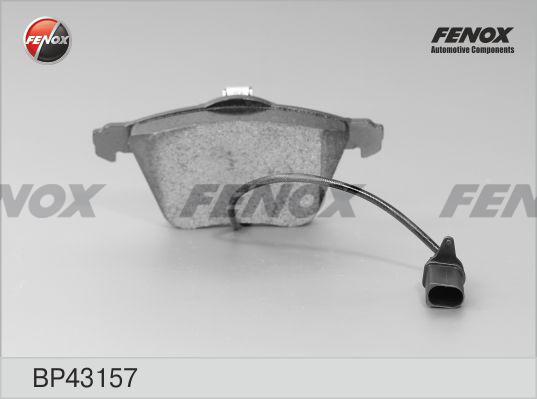 Fenox BP43157 - Гальмівні колодки, дискові гальма autozip.com.ua