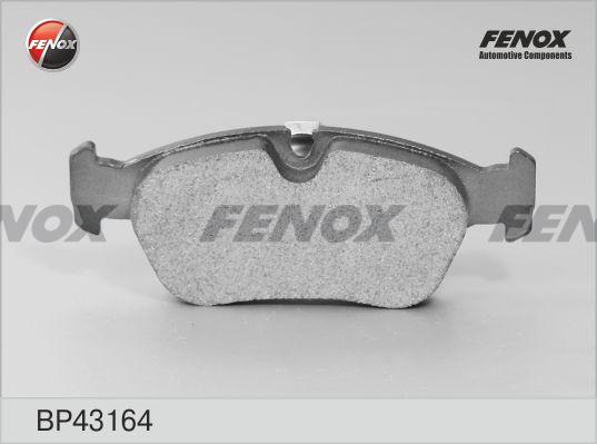 Fenox BP43164 - Гальмівні колодки, дискові гальма autozip.com.ua