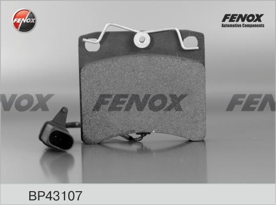 Fenox BP43107 - Гальмівні колодки, дискові гальма autozip.com.ua