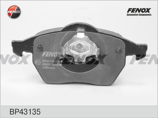 Fenox BP43135 - Гальмівні колодки, дискові гальма autozip.com.ua
