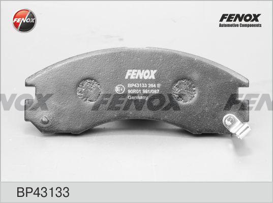 Fenox BP43133 - Гальмівні колодки, дискові гальма autozip.com.ua