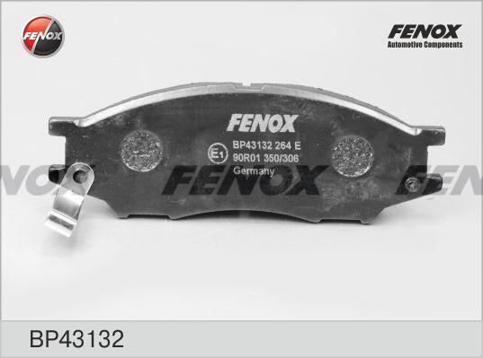 Fenox BP43132 - Гальмівні колодки, дискові гальма autozip.com.ua