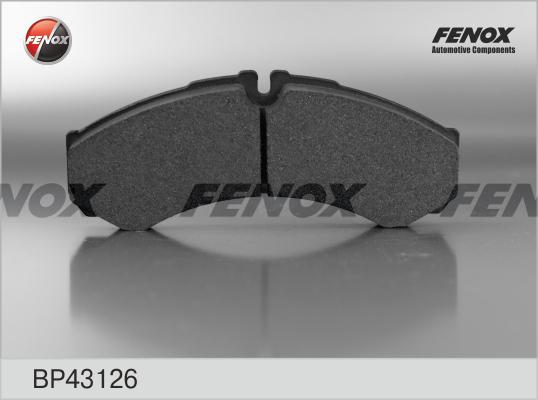 Fenox BP43126 - Гальмівні колодки, дискові гальма autozip.com.ua