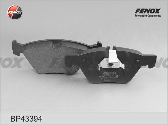 Fenox BP43394 - Гальмівні колодки, дискові гальма autozip.com.ua