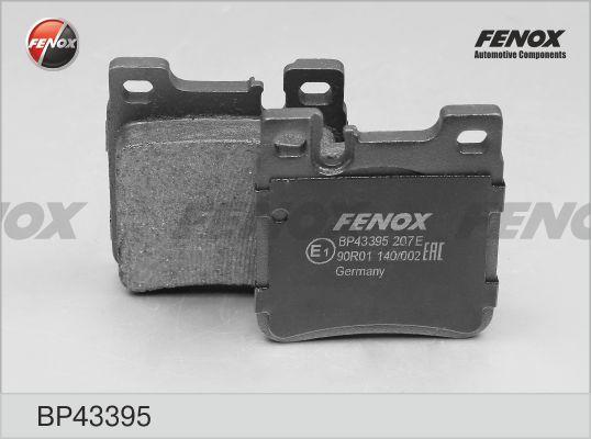 Fenox BP43395 - Гальмівні колодки, дискові гальма autozip.com.ua