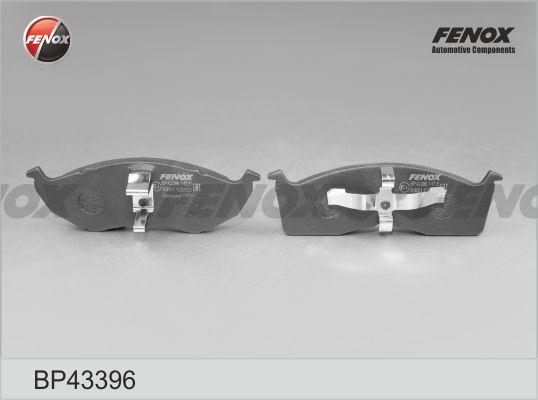 Fenox BP43396 - Гальмівні колодки, дискові гальма autozip.com.ua