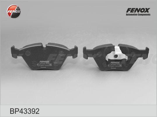 Fenox BP43392 - Гальмівні колодки, дискові гальма autozip.com.ua