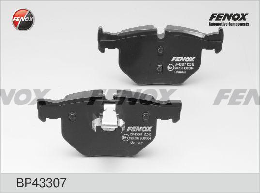 Fenox BP43307 - Гальмівні колодки, дискові гальма autozip.com.ua