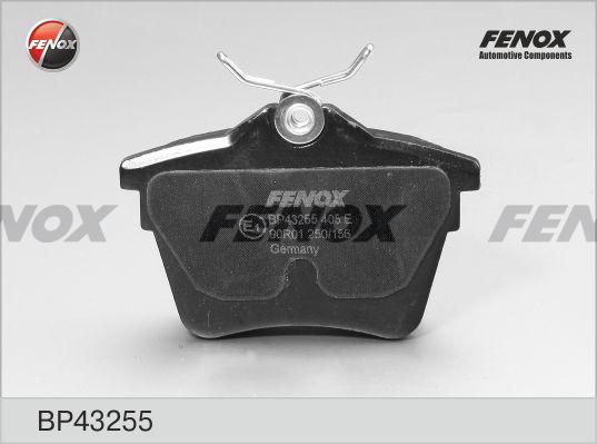 Fenox BP43255 - Гальмівні колодки, дискові гальма autozip.com.ua