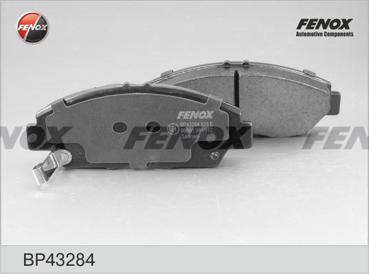 Fenox BP43284 - Гальмівні колодки, дискові гальма autozip.com.ua