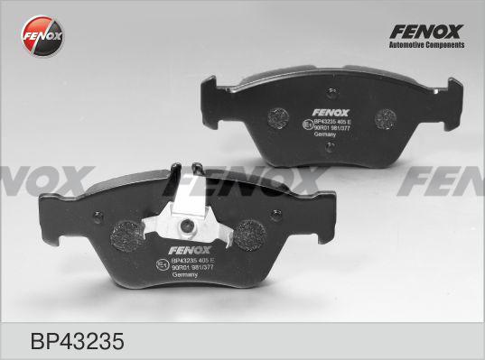 Fenox BP43235 - Гальмівні колодки, дискові гальма autozip.com.ua