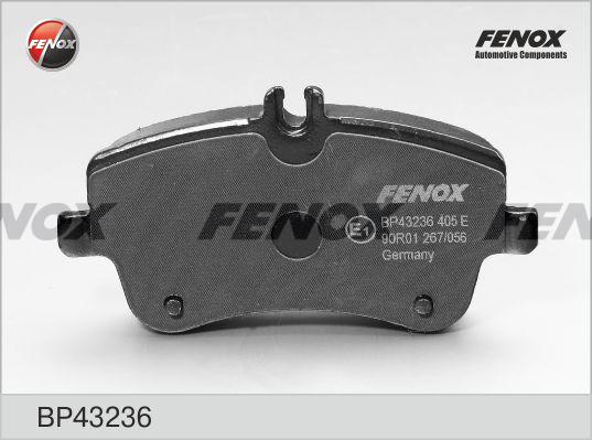 Fenox BP43236 - Гальмівні колодки, дискові гальма autozip.com.ua
