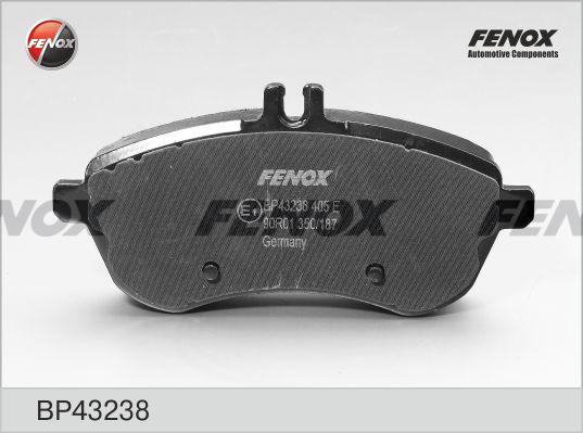 Fenox BP43238 - Гальмівні колодки, дискові гальма autozip.com.ua