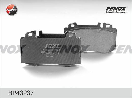 Fenox BP43237 - Гальмівні колодки, дискові гальма autozip.com.ua