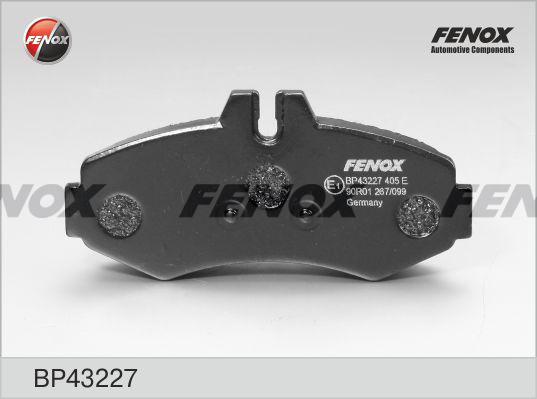 Fenox BP43227 - Гальмівні колодки, дискові гальма autozip.com.ua