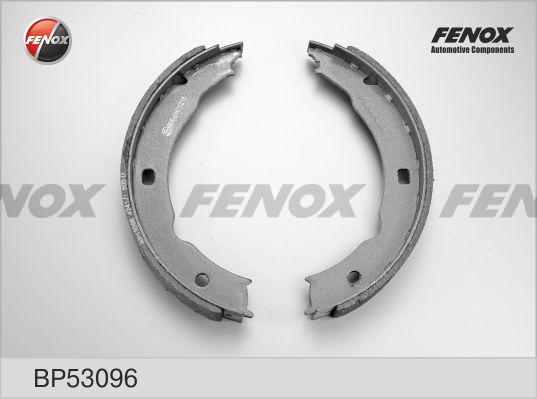 Fenox BP53096 - Комплект гальм, барабанний механізм autozip.com.ua