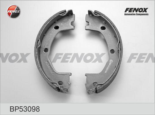 Fenox BP53098 - Комплект гальм, барабанний механізм autozip.com.ua