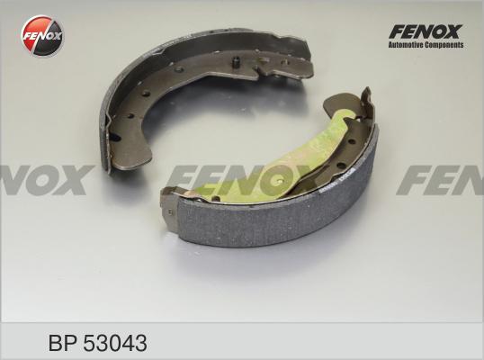 Fenox BP53043 - Комплект гальм, барабанний механізм autozip.com.ua