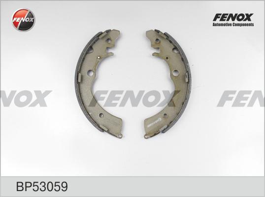 Fenox BP53059 - Комплект гальм, барабанний механізм autozip.com.ua