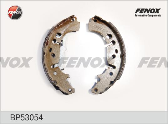 Fenox BP53054 - Комплект гальм, барабанний механізм autozip.com.ua