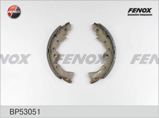 Fenox BP53051 - Комплект гальм, барабанний механізм autozip.com.ua